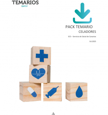 PACK TEMARIO OPOSICIONES CELADORES SERVICIO CANARIO DE SALUD 2025
