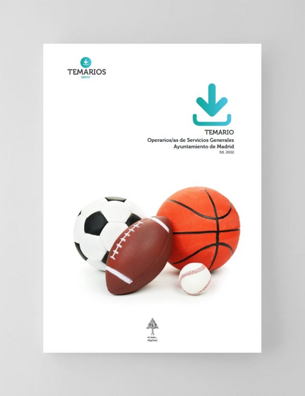 TEMARIO PDF Operarios/as Servicios Generales Ayuntamiento de Madrid 2022