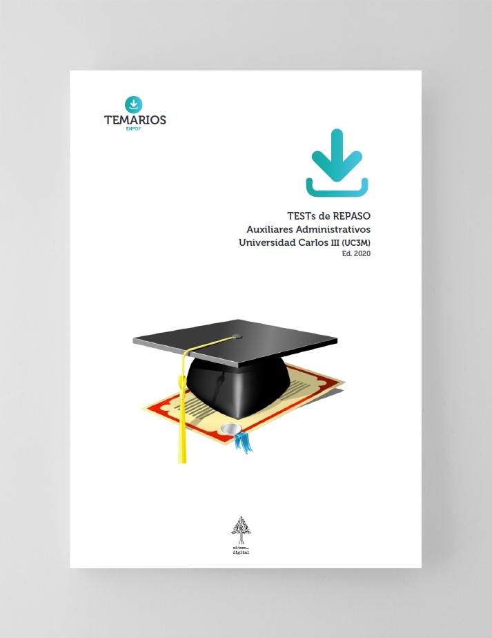 Test Repaso Oposiciones Universidad Carlos 3 Madrid