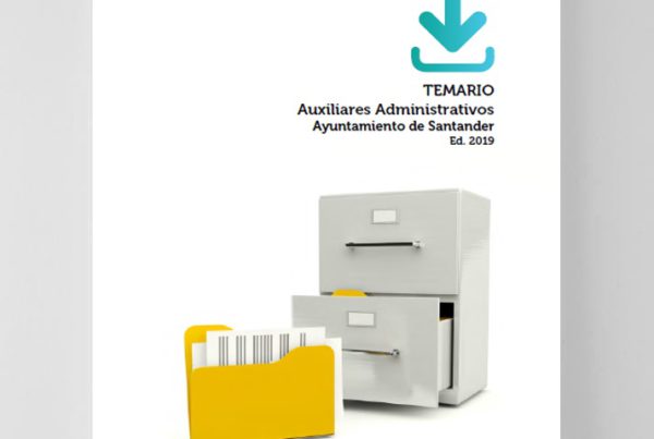 Temario Auxiliares Administrativos Ayuntamiento de Santander 2019