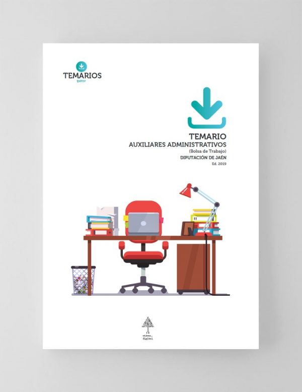 Temario Auxiliares Administrativos Diputación de Jaen 2019 Bolsa de Trabajo