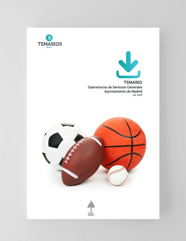 Supuestos Prácticos Operario Servicios Generales Madrid Temario Operarios Servicios Generales Ayto. Madrid 2019 Temarios y