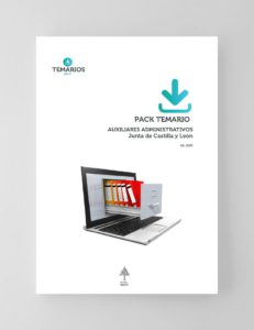 Pack Temario - Auxiliares Administrativos Junta de Castilla y León 2020