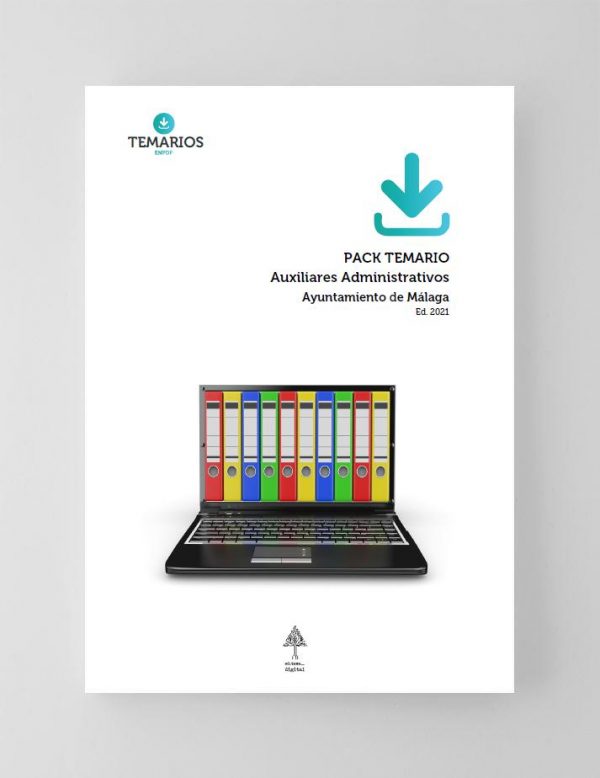 Pack Temario - Auxiliares Administrativos Ayuntamiento de Malaga 2021