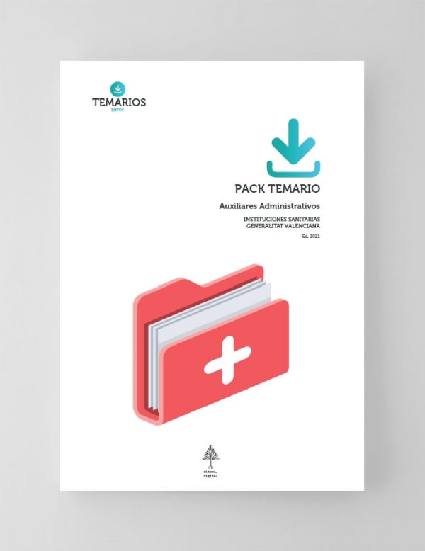 Pack Temario Auxiliares Administrativos Instituciones Sanitarias Comunidad Valenciana