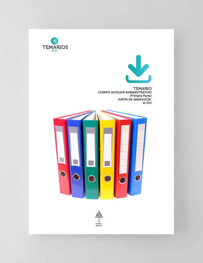 Temario Aux. Administrativos Junta Andalucía 1 Parte Temarios y tests en PDF de Oposiciones