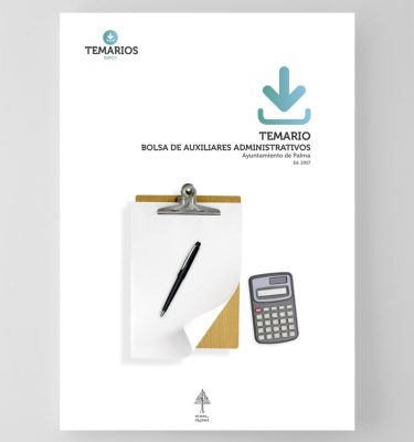 Temario Bolsa Auxiliares Administrativo Ayuntamiento Palma - Temarios PDF