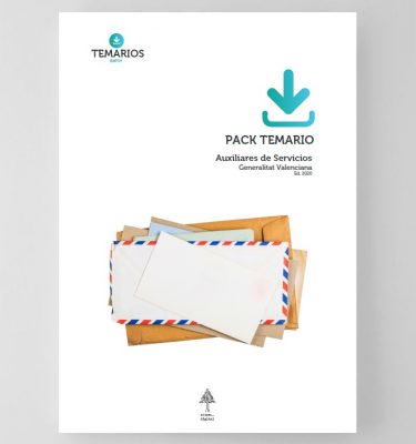 Pack Temario Auxilares de Servicios Generalitat Valenciana 2020