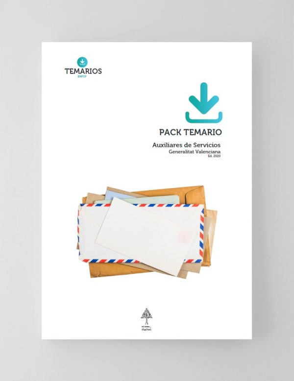 Pack Temario Auxilares de Servicios Generalitat Valenciana 2020