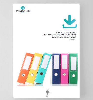 Pack Completo - Temario Administrativos - Principado Asturias - Temarios PDF