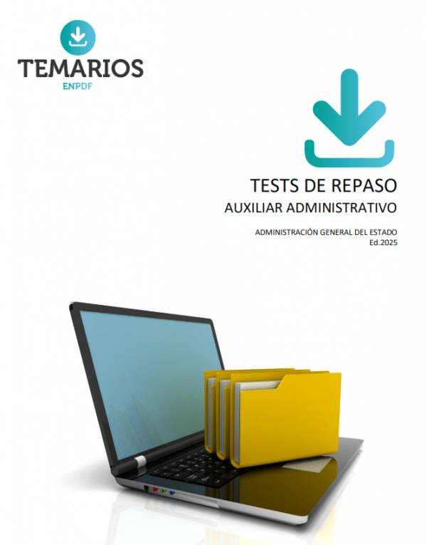 TEST Auxiliares Administrativos AGE 2025 - Bloques I y II