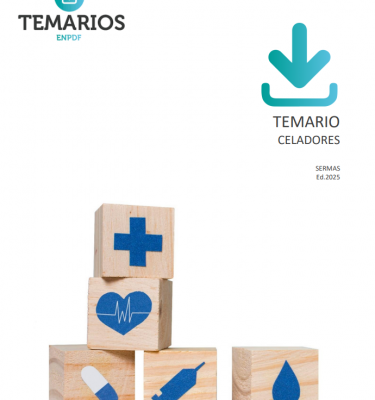 TEMARIO PDF Celadores SERMAS + TEST DE REPASO