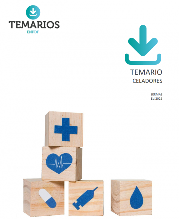 TEMARIO PDF Celadores SERMAS + TEST DE REPASO