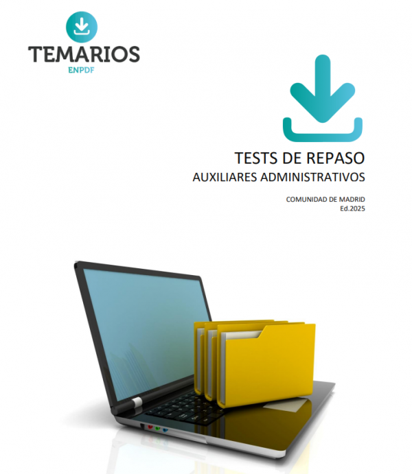 Test Auxiliares Administrativos Comunidad de Madrid