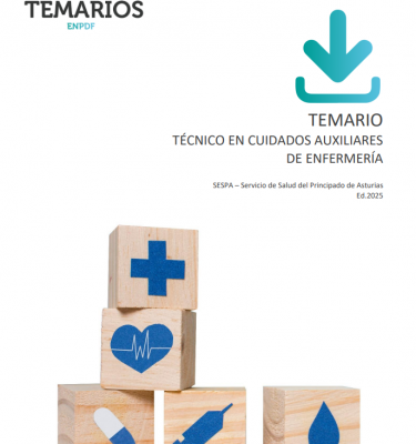 Temario PDF TCAE SESPA + Test de repaso 2025