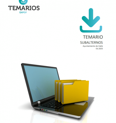 Pack Temario PDF Subalternos del Ayuntamiento de Cádiz 2025