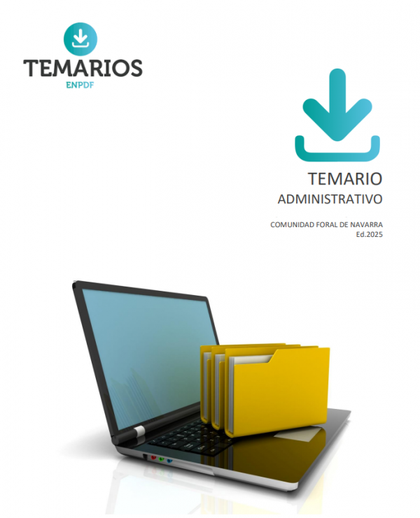 TEMARIO PDF Administrativos Comunidad Foral de Navarra 2025 + Test de repaso