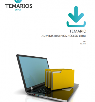 TEMARIO PDF Administrativo AGE 2025 + Test de repaso