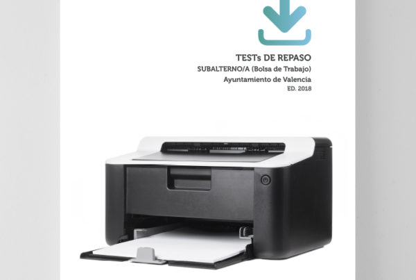 Test de Repaso Subalterno - Ayuntamiento Valencia - Temarios PDF