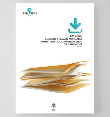 Temario Bolsa de Trabajo Auxiliares Administrativos Ayuntamiento Santander - Temarios PDF