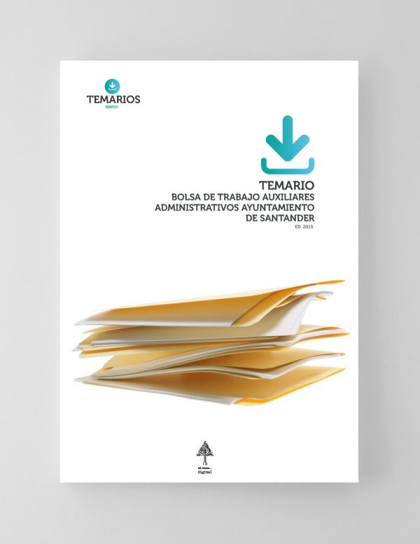 Temario Bolsa de Trabajo Auxiliares Administrativos Ayuntamiento Santander - Temarios PDF