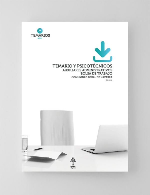 Temario y Psicotécnicos Auxiliares Administrativos Bolsa Trabajo Navarra - Temarios PDF
