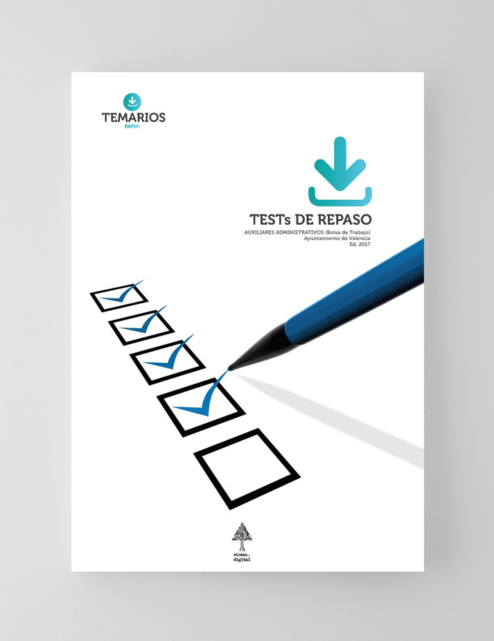 Test Repaso Auxiliares Administrativos Ayuntamiento Valencia - Temarios PDF