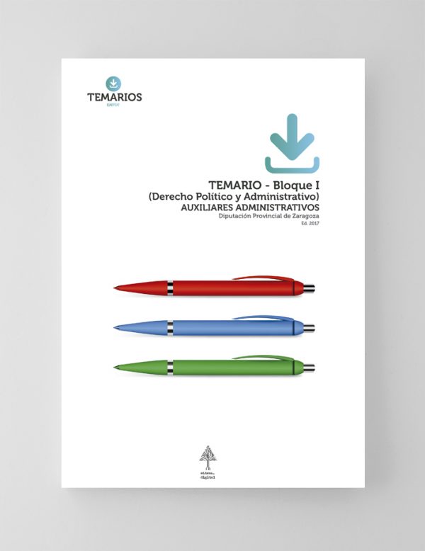 Temario Auxiliares Administrativos - Diputación Provincial Zaragoza - Bloque 1 - Temarios PDF