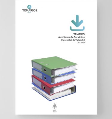 Temario Auxiliares Servicio Universidad de Valladolid - Temarios PDF